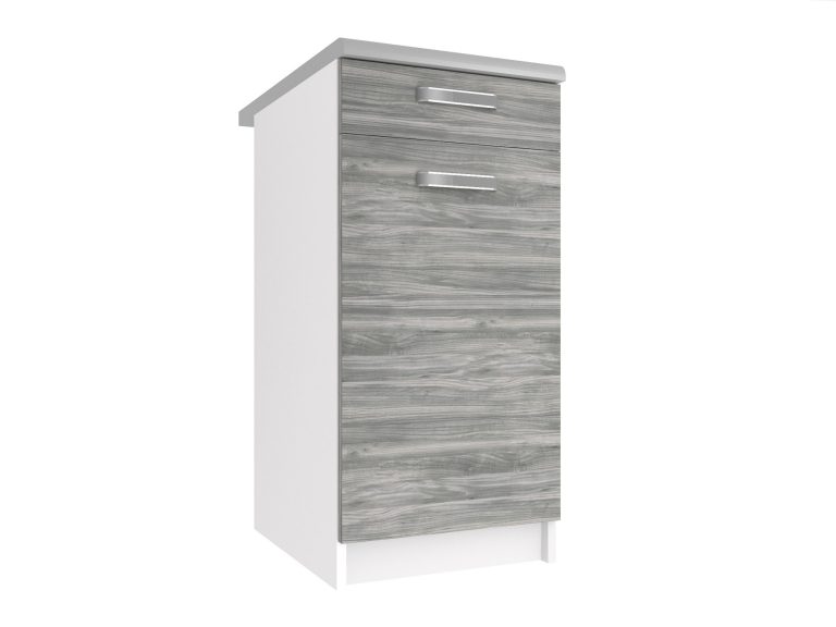 Mobile da cucina con cassetti TOR SDSZ1-40/1/WT/GW/0/F