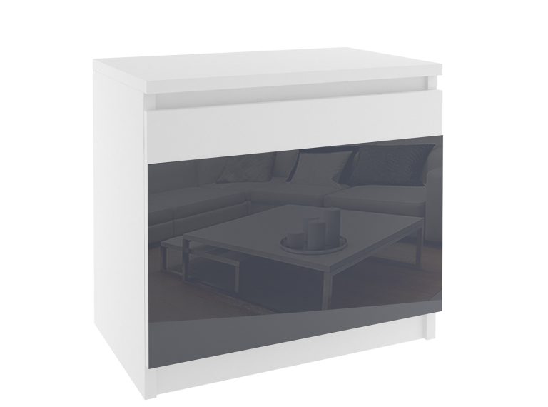 Tavolino da letto BM SN1/0/W/W/S/0
