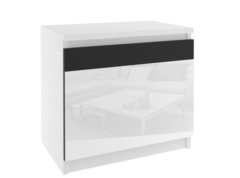Comodino Belini bianco Produttore SI SN1/0/W/B/W/0