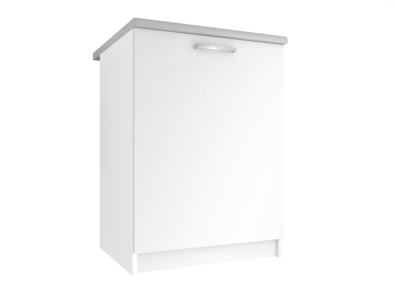 Mobile da cucina Belini inferiore 60 cm bianco opaco senza piano di lavoro Produttore TOR SD60/0/WT/WT/BB/E