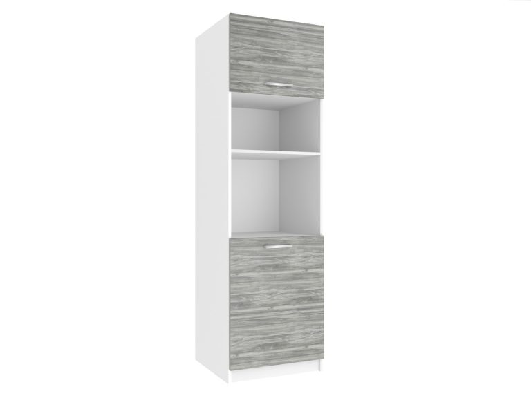 Mobile da cucina alto Belini per forno da incasso 60 cm grigio antracite Glamour Wood Produttore TOR SSP60/0/WT/GW/0/E
