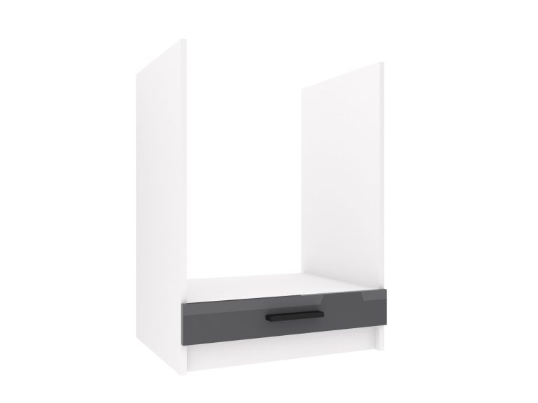 Mobile da cucina Belini inferiore per forno da incasso 60 cm grigio lucido senza piano di lavoro Produttore INF SDP60/0/WT/S/0/B1
