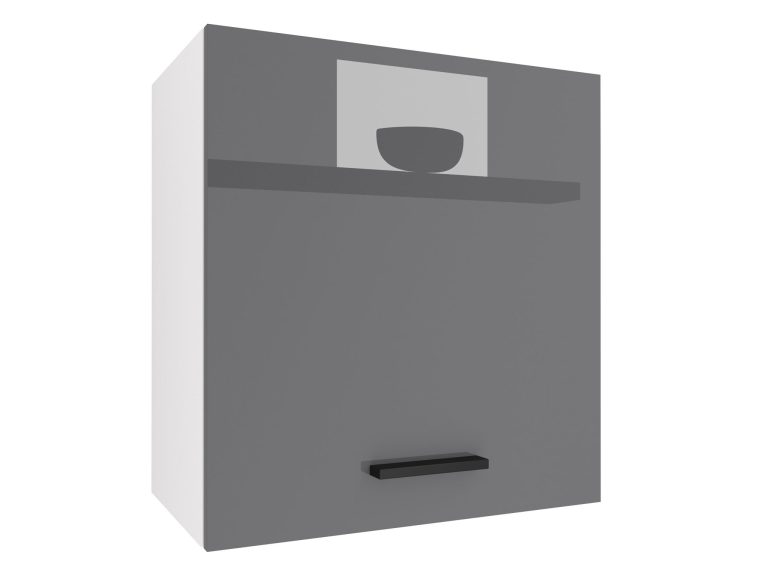 Mobile da cucina Belini superiore 60 cm grigio lucido Produttore INF SG60/1/WT/S/0/B1