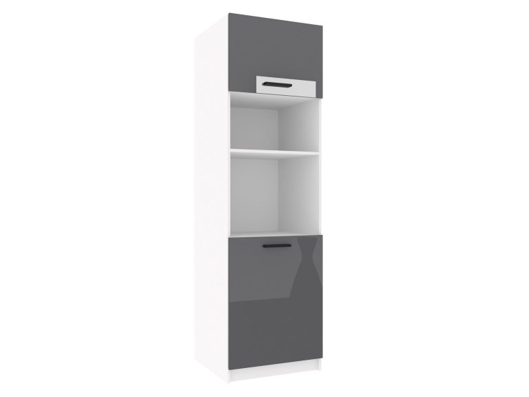 Mobile da cucina alto Belini per forno da incasso 60 cm grigio lucido Produttore INF SSP60/1/WT/S/0/B1
