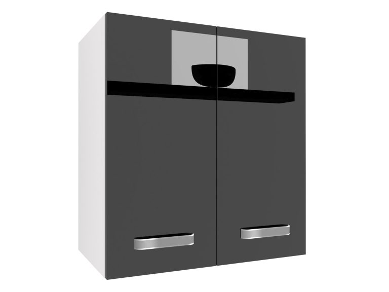 Mobile da cucina Belini superiore 60 cm nero lucido Produttore INF SG2-60/2/WT/B/0/F
