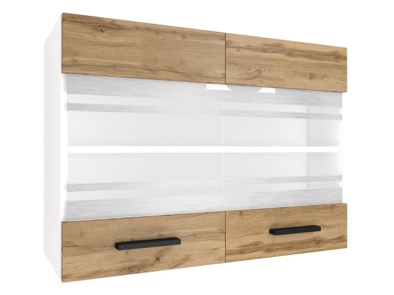 Mobile da cucina Belini superiore 80 cm rovere wotan Produttore TOR SGW80/3/WT/DW/0/B1