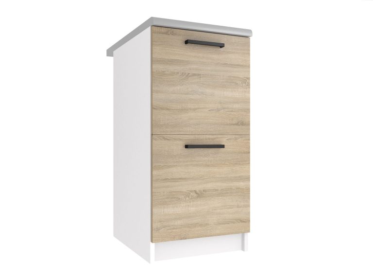 Mobile da cucina Belini inferiore 40 cm rovere sonoma senza piano di lavoro Produttore TOR SD2-40/0/WT/DS/BB/B1