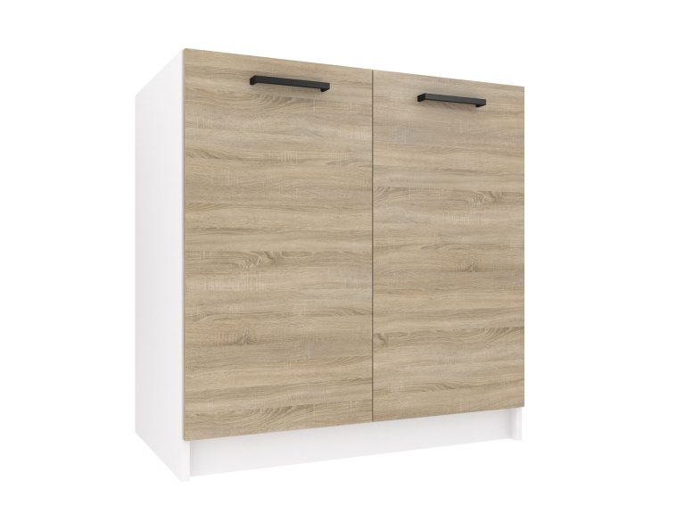 Mobile da cucina Belini con lavello 80 cm rovere sonoma senza piano di lavoro Produttore TOR SDZ80/0/WT/DS/0/B1
