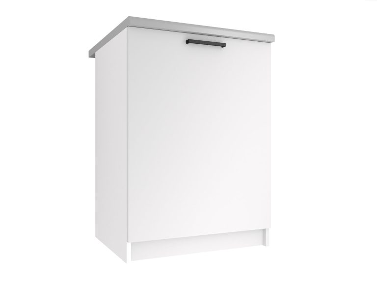 Mobile da cucina Belini inferiore 60 cm bianco opaco senza piano di lavoro Produttore TOR SD60/0/WT/WT/BB/B1/