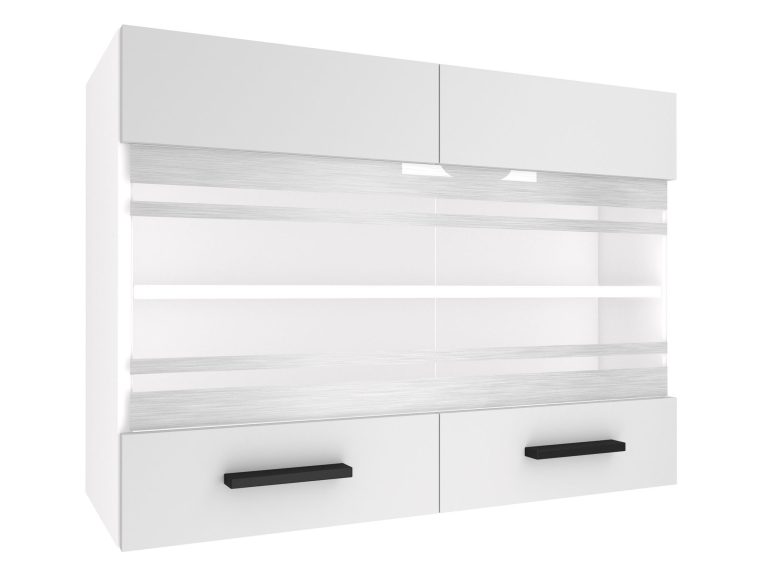 Mobile da cucina Belini superiore 80 cm bianco opaco Produttore TOR SGW80/2/WT/WT/0/B1