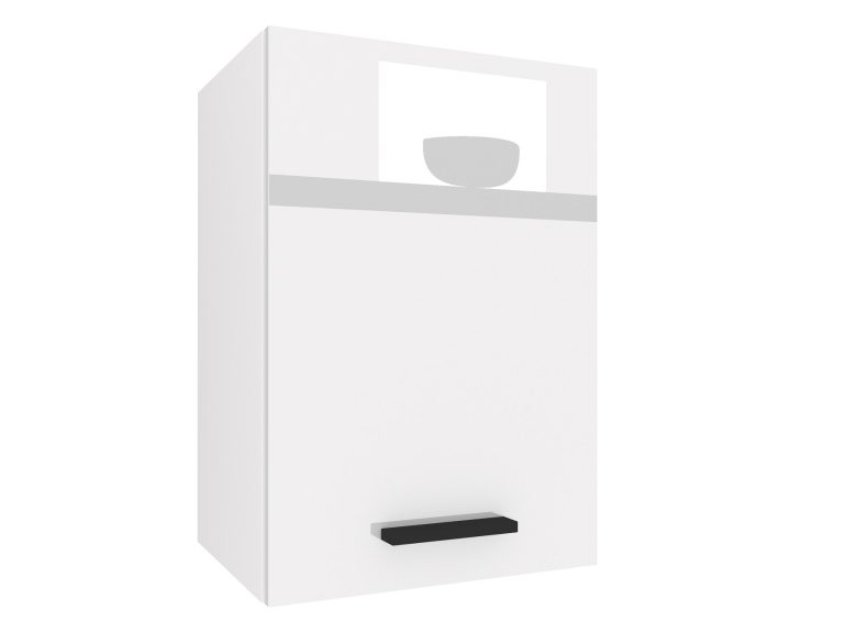 Mobile da cucina Belini superiore 40 cm bianco lucido Produttore INF SG40/1/WT/W/0/B1