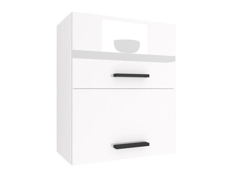 Mobile da cucina Belini superiore 60 cm bianco lucido Produttore INF SGP2-60/1/WT/W/0/B1