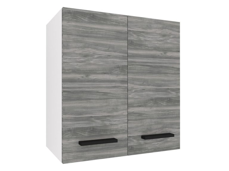 Mobile da cucina Belini superiore 60 cm grigio antracite Glamour Wood Produttore TOR SG2-60/3/WT/GW1/0/B1

