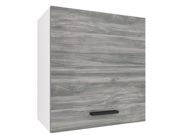 Mobile da cucina Belini superiore 60 cm grigio antracite Glamour Wood Produttore TOR SG60/1/WT/GW1/0/B1