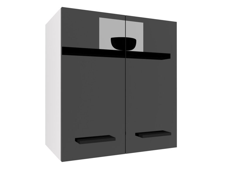 Mobile da cucina Belini superiore 60 cm nero lucido Produttore INF SG2-60/2/WT/B/0/B1

