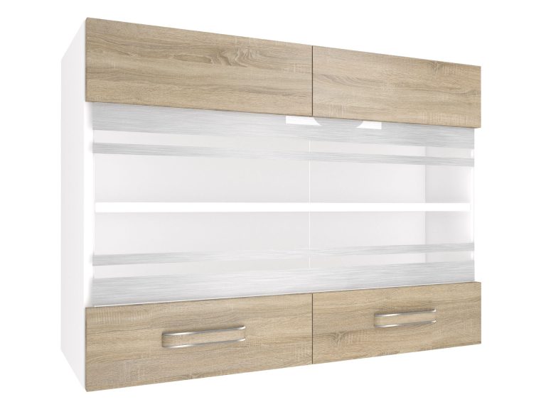 Mobile da cucina Belini superiore 80 cm rovere sonoma Produttore TOR SGW80/2/WT/DS/0/F
