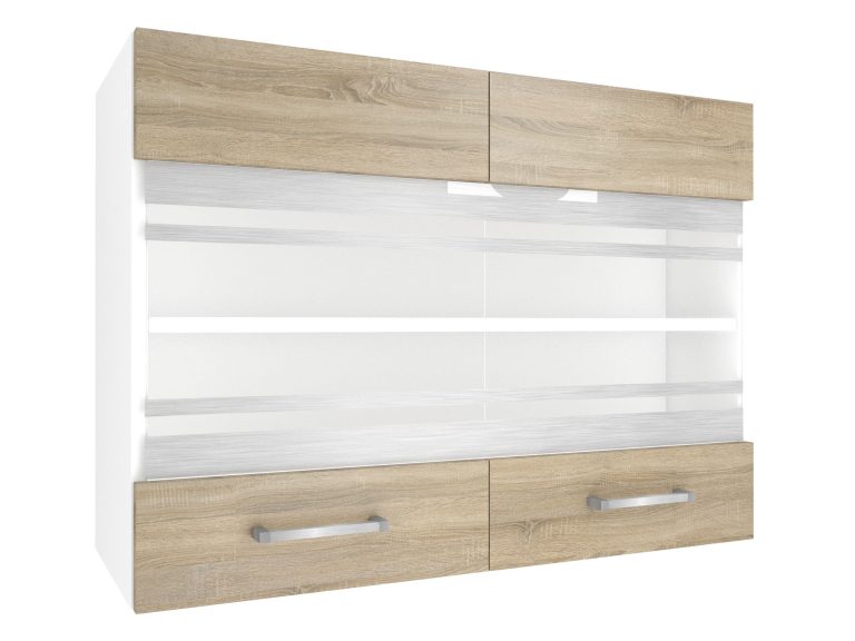 Mobile da cucina Belini superiore 80 cm rovere sonoma Produttore TOR SGW80/2/WT/DS/0/P
