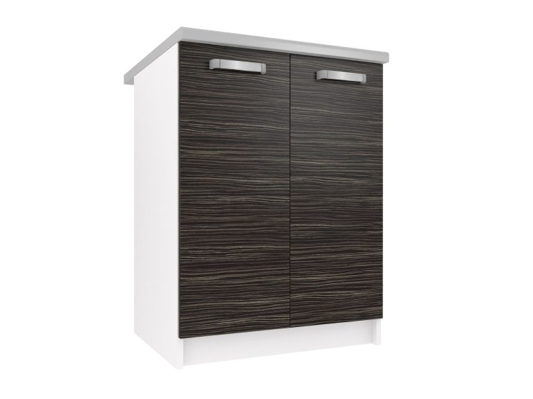 Mobile da cucina Belini inferiore 60 cm ebano reale senza piano di lavoro Produttore TOR SD2-60/0/WT/HK/BB/U