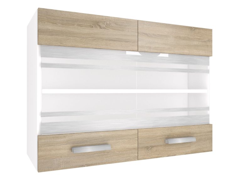 Mobile da cucina Belini superiore 80 cm rovere sonoma Produttore TOR SGW80/2/WT/DS/0/T
