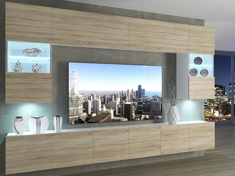 Parete attrezzata 300 cm Belini rovere sonoma Imperium 1 Produttore IMP 1/5/W/DS/0/0