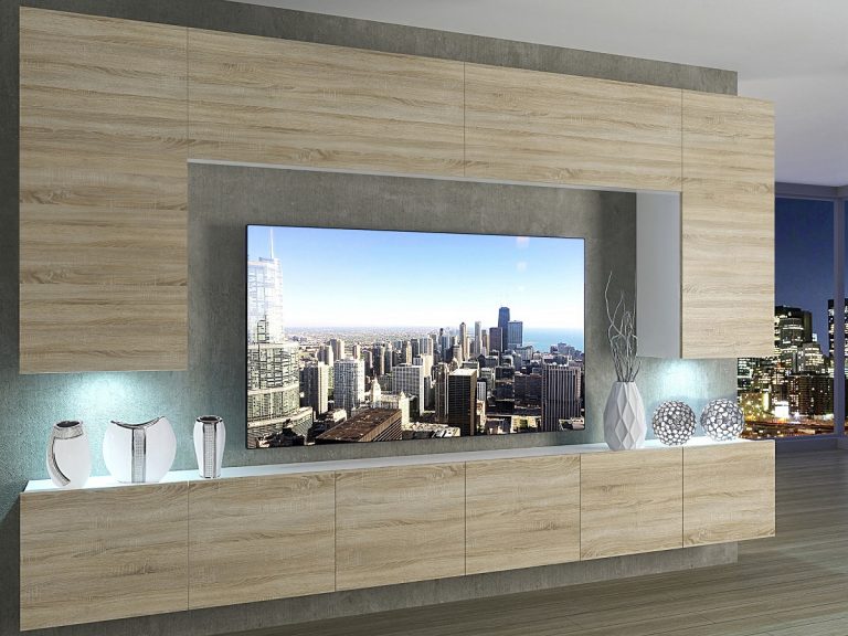 Parete attrezzata 300 cm Belini rovere sonoma Imperium 2 Produttore IMP 2/5/W/DS/0/0
