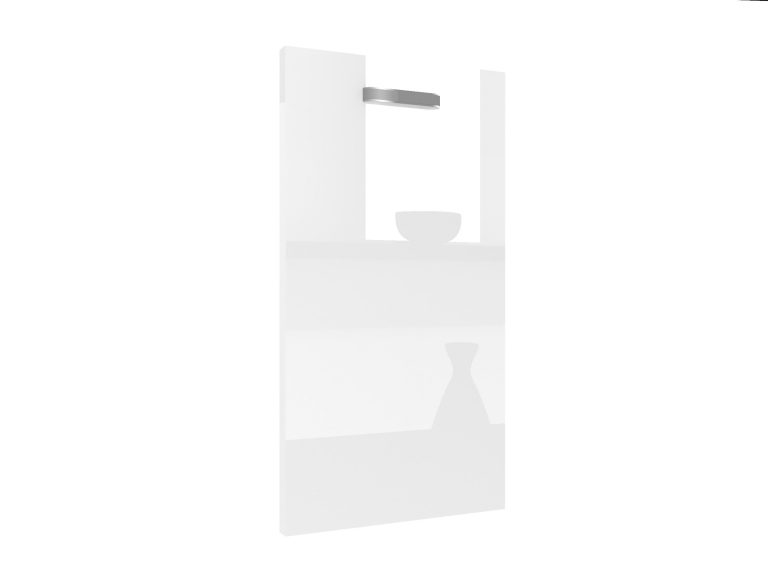 Pannello per lavastoviglie Belini coperto 45 cm bianco lucido Produttore INF PZ45/1/WT/W/0/F