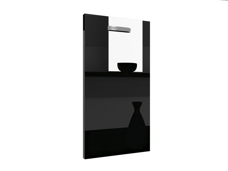 Pannello per lavastoviglie Belini coperto 45 cm nero lucido Produttore INF PZ45/1/WT/B/0/F