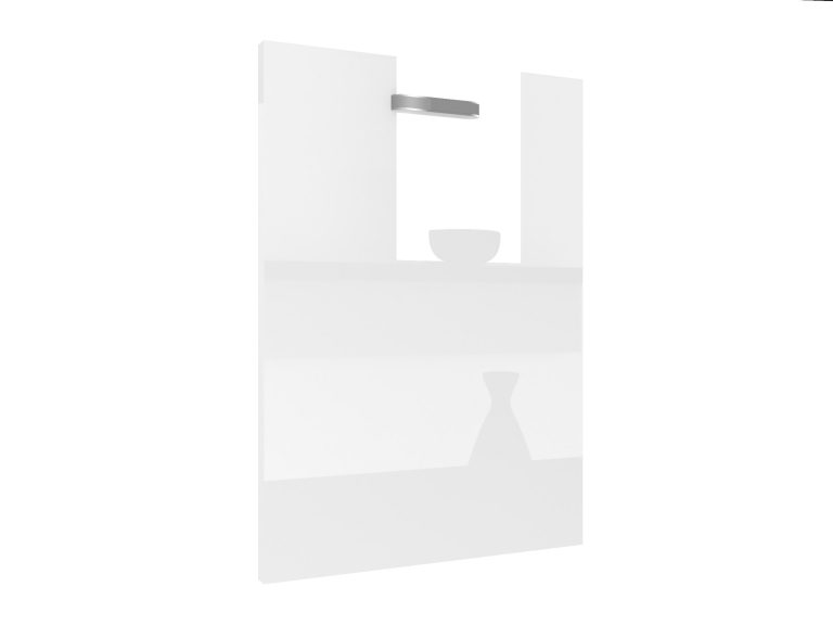 Pannello per lavastoviglie Belini coperto 60 cm bianco lucido Produttore INF PZ60/1/WT/W/0/F