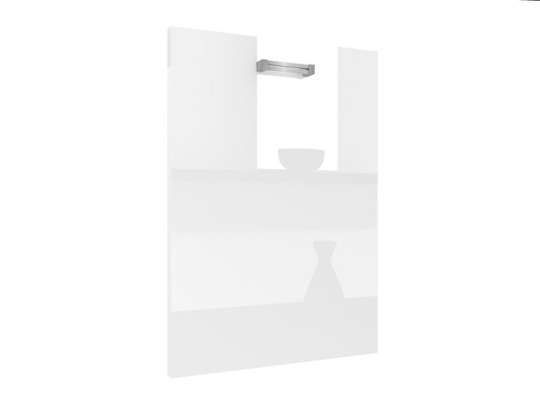 Pannello per lavastoviglie Belini coperto 60 cm bianco lucido Produttore INF PZ60/1/WT/W/0/D