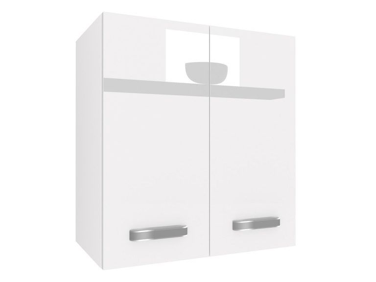 Mobile da cucina Belini superiore 60 cm bianco lucido Produttore INF SG2-60/2/WT/W/0/F
