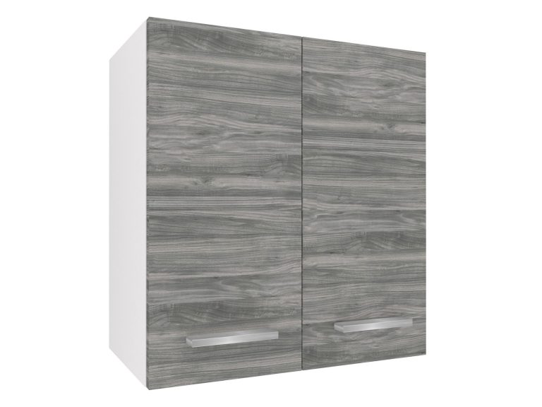 Mobile da cucina Belini superiore 60 cm grigio antracite Glamour Wood Produttore TOR SG2-60/2/WT/GW1/0/E