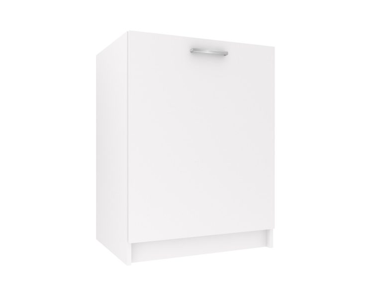 Mobile da cucina Belini con lavello 60 cm bianco opaco senza piano di lavoro Produttore TOR SDZ60/0/WT/WT/0/E
