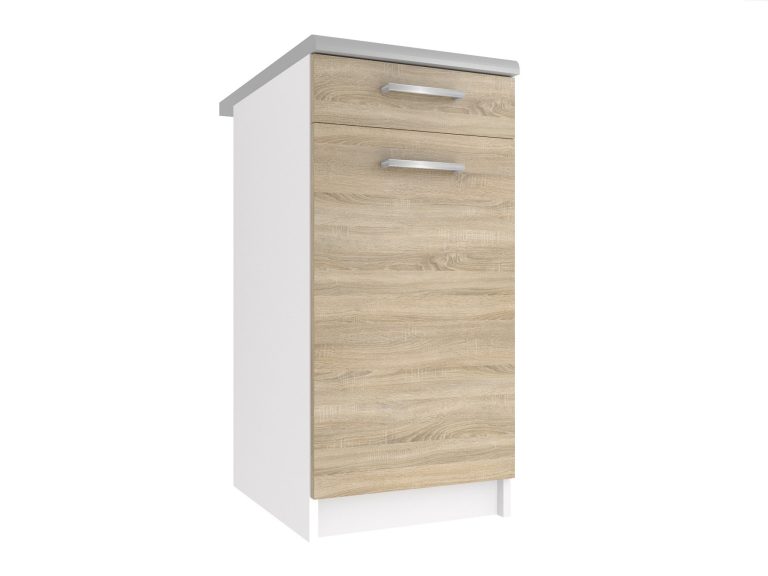 Mobile da cucina Belini inferiore con cassetti 40 cm rovere sonoma con piano di lavoro Produttore TOR SDSZ1-40/1/WT/DS/0/E
