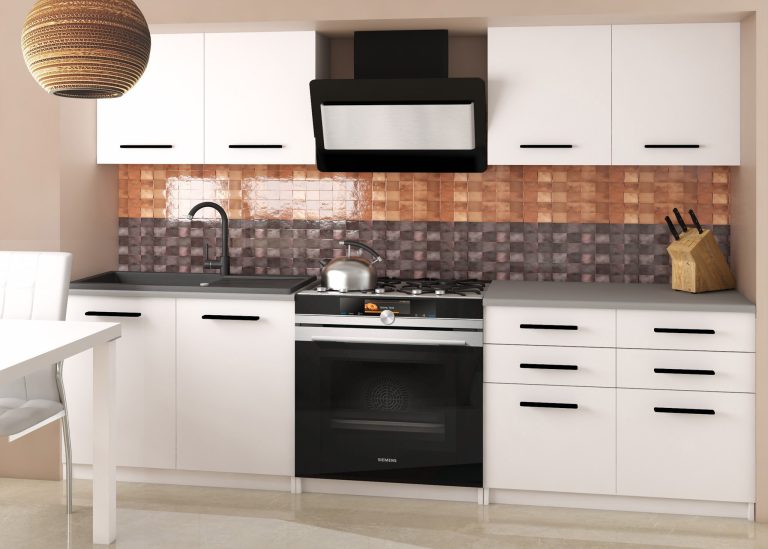 Mobili da cucina 160 cm bianchi opachi senza piano di lavoro Produttore TOR KOMPAKTO2/3/WT/WT/BB/B1