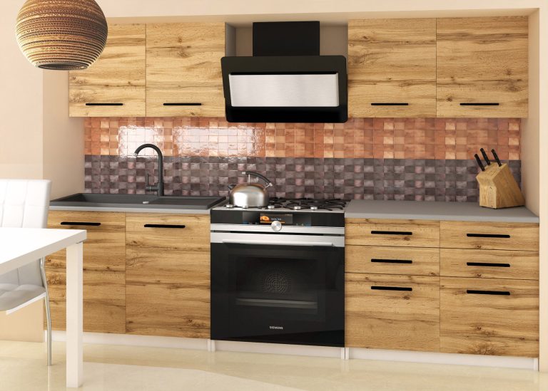 Mobili da cucina 160 cm in rovere Wotan rovere Sonoma senza piano di lavoro Produttore TOR KOMPAKTO2/3/WT/DW/BB/B1