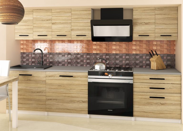 Mobili da cucina 180 cm in rovere Wotan rovere Sonoma senza piano di lavoro Produttore TOR SONIK2/3/WT/DS/BB/B1