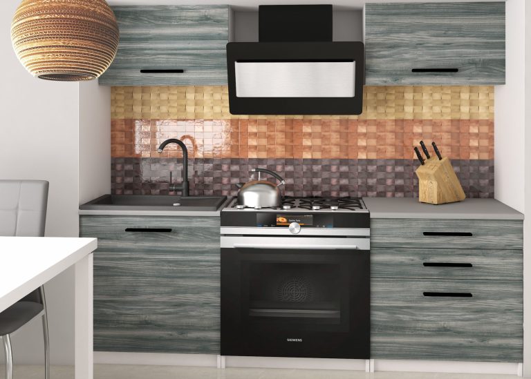 Mobili da cucina 120 cm grigio antracite grafite senza piano di lavoro Produttore TOR VULCANO2/3/WT/GW1/BB/B1