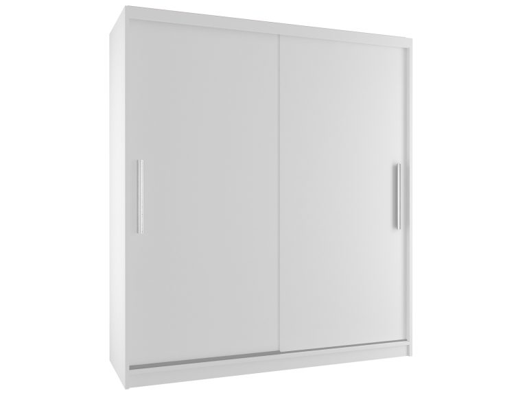 Armadio scorrevole 133 cm bianco opaco Produttore SI SZP2/2/W/W/0/AL