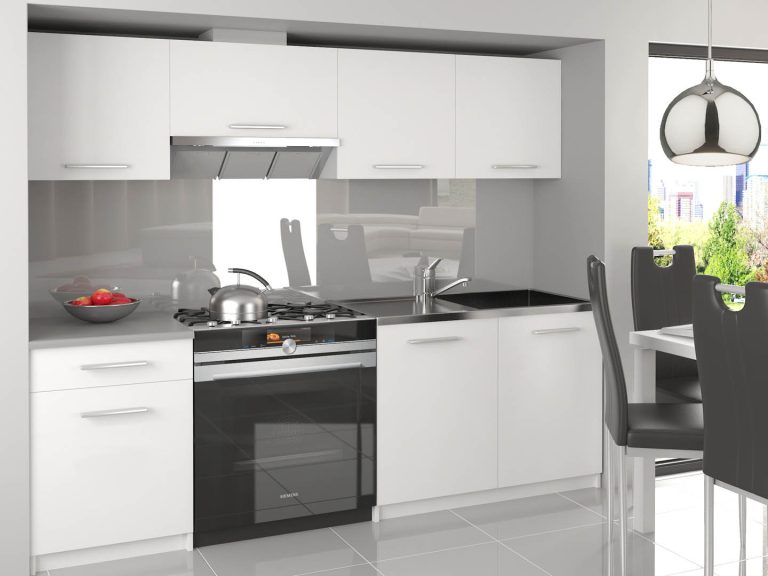 Mobili da cucina 180 cm bianchi opachi senza piano di lavoro Produttore TOR SUPERUNIQA3/3/WT/WT/BB/E