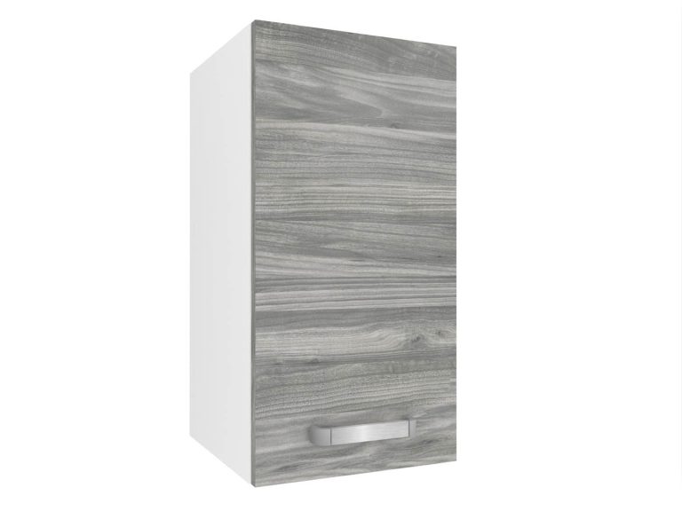 Mobile da cucina Belini superiore 30 cm grigio antracite Glamour Wood Produttore TOR SG30/1/WT/GW1/0/U