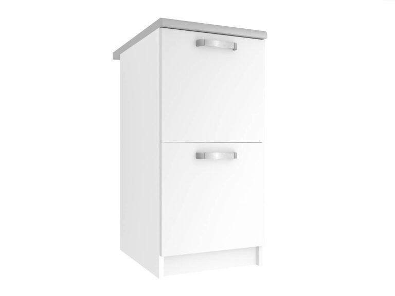 Mobile da cucina Belini inferiore 40 cm bianco opaco con piano di lavoro Produttore TOR SD2-40/0/WT/WT/0/U
