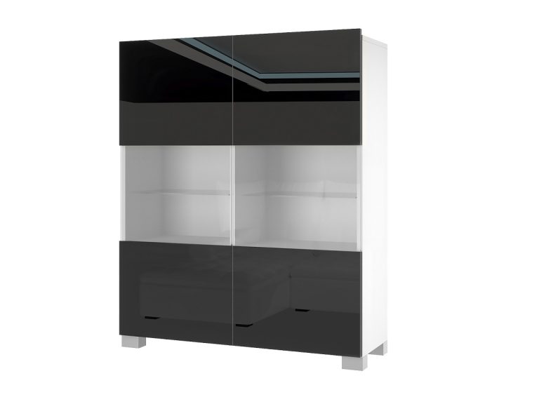 Comò Belini nero lucido Imperium Belini 7 Produttore IMP KOM1/3/W/B/0/0