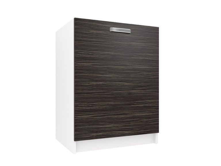 Mobile da cucina Belini con lavello 60 cm ebano reale senza piano di lavoro Produttore TOR SDZ60/0/WT/HK/0/F
