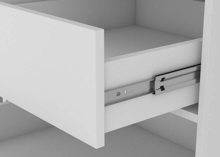 Armadio scorrevole da 200 cm PREMIUM CON CASSETTI con specchio grigio antracite grafite  Produttore






