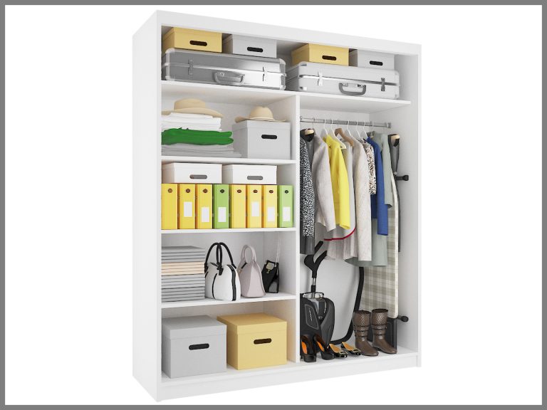 Armadio scorrevole 158 cm con specchio bianco opaco Produttore ME SZP3/2/B/W/0/AL
