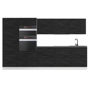 Belini Cucina Premium 300 cm royal ebony con piano di lavoro GRACE Produttore