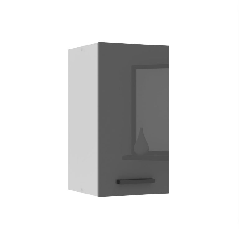 Belini Mobile da cucina Premium Versione completa superiore 30 cm grigio lucido Produttore INF SG30/0/WT/S/0/B1/PP