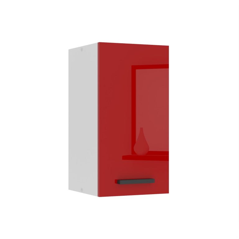 Belini Mobile da cucina Premium Versione completa superiore 30 cm rosso lucido Produttore INF SG30/0/WT/R/0/B1/PP