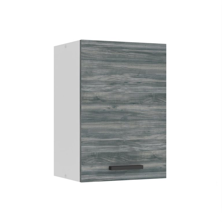 Belini Mobile da cucina Premium Versione completa superiore 40 cm Grigio Antracite Glamour Wood Produttore TOR SG40/0/WT/GW/0/B1/PP