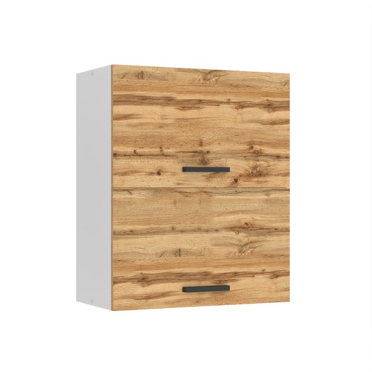 Belini Mobile da cucina Premium Versione completa superiore 60 cm rovere Wotan Produttore TOR SGP2-60/0/WT/DW/0/B1/PP